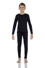 
                        
                          Load image into Gallery viewer, Rocky Thermal Underwear for Boys Fleece Lined Thermals Kids Base Layer Long John Set
                        
                      