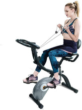 
                        
                          画像をギャラリービューアに読み込む, ATIVAFIT Indoor Cycling Bike Folding Magnetic Upright Bike Stationary Bike Recumbent Exercise Bike - JOY2ESpree
                        
                      