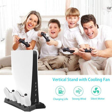 
                        
                          將圖片載入圖庫檢視器 Vertical Stand with Cooling Fan, for PS5 and Playstation 5 Digital Edition Console - JOY2ESpree
                        
                      