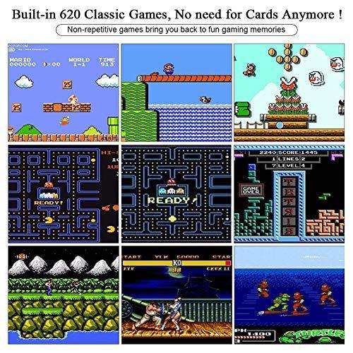 Hawiton Retro Game Console, Classic Video Game Console Handheld Built in 620 Games - JOY2ESpree