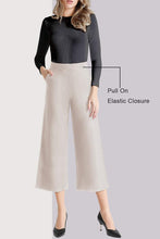 
                        
                          將圖片載入圖庫檢視器 Tsful High Waisted Wide Leg Pants for Women Summer Business Casual Crop Dress Pants Stretch Pull On Capris
                        
                      