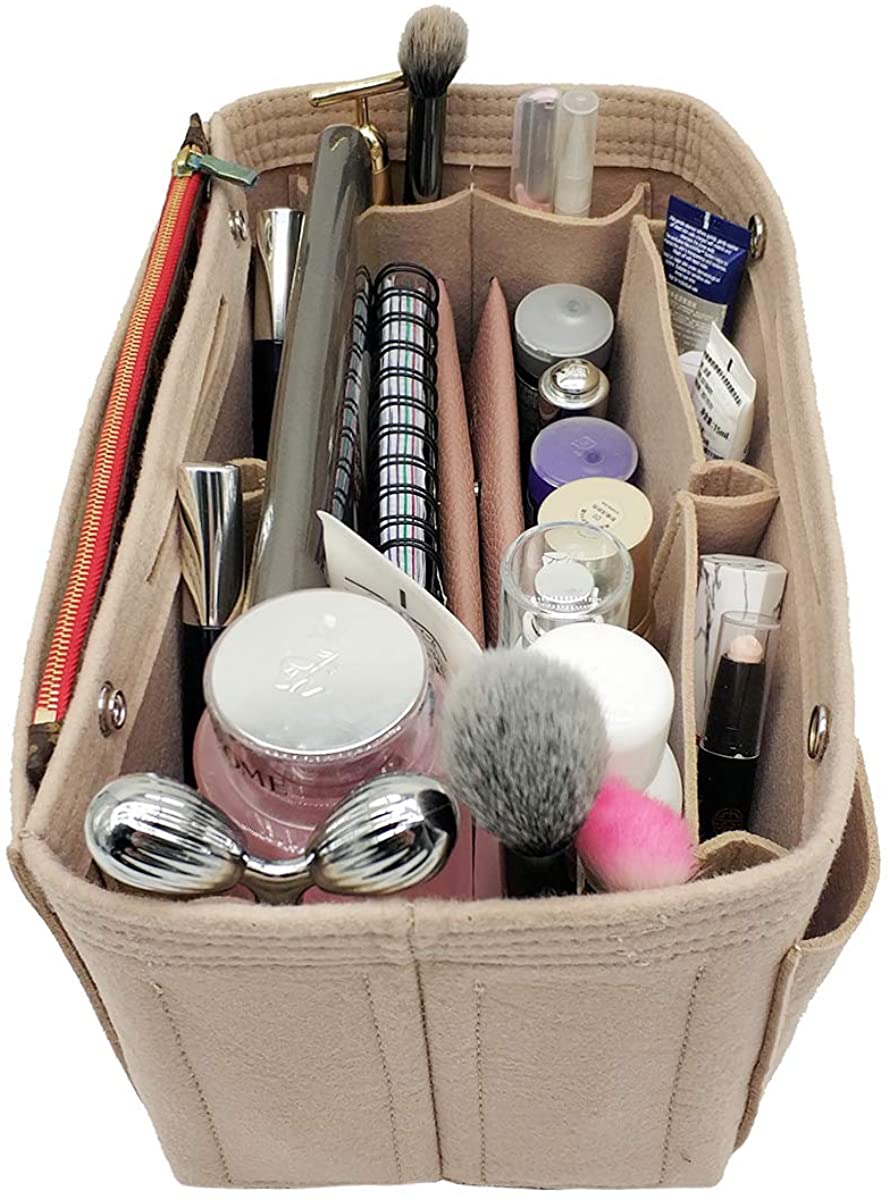 Felt Purse Organizer Insert Bag organizer Multi Pocket Bag in Bag Organizer Shaper
