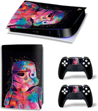 
                        
                          Load image into Gallery viewer, Mmoptop PS5 Skin for Playstation 5 Disc Version Console and Controller Vinyl Cover Skins Wrap - Black Pan-Ther - JOY2ESpree
                        
                      