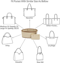
                        
                          गैलरी व्यूवर में इमेज लोड करें, Purse Organizer, Felt Purse Organizer Insert With Card case wallet，Bag Organizer For LV Speedy, Neverfull, Tote
                        
                      