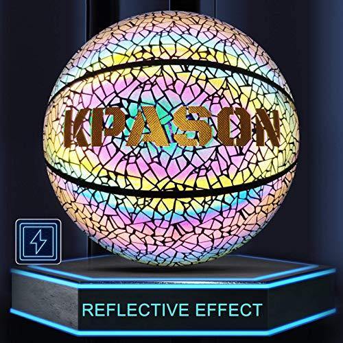 KPASON Basketball Holographic Glow in The Dark Basketball - JOY2ESpree