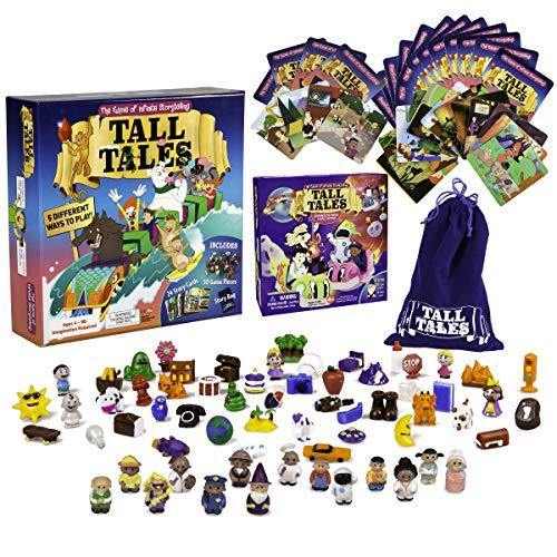 SCS Direct, Tall Tales Board Game & Expansion Combo Pack (93 Piece Set) - JOY2ESpree