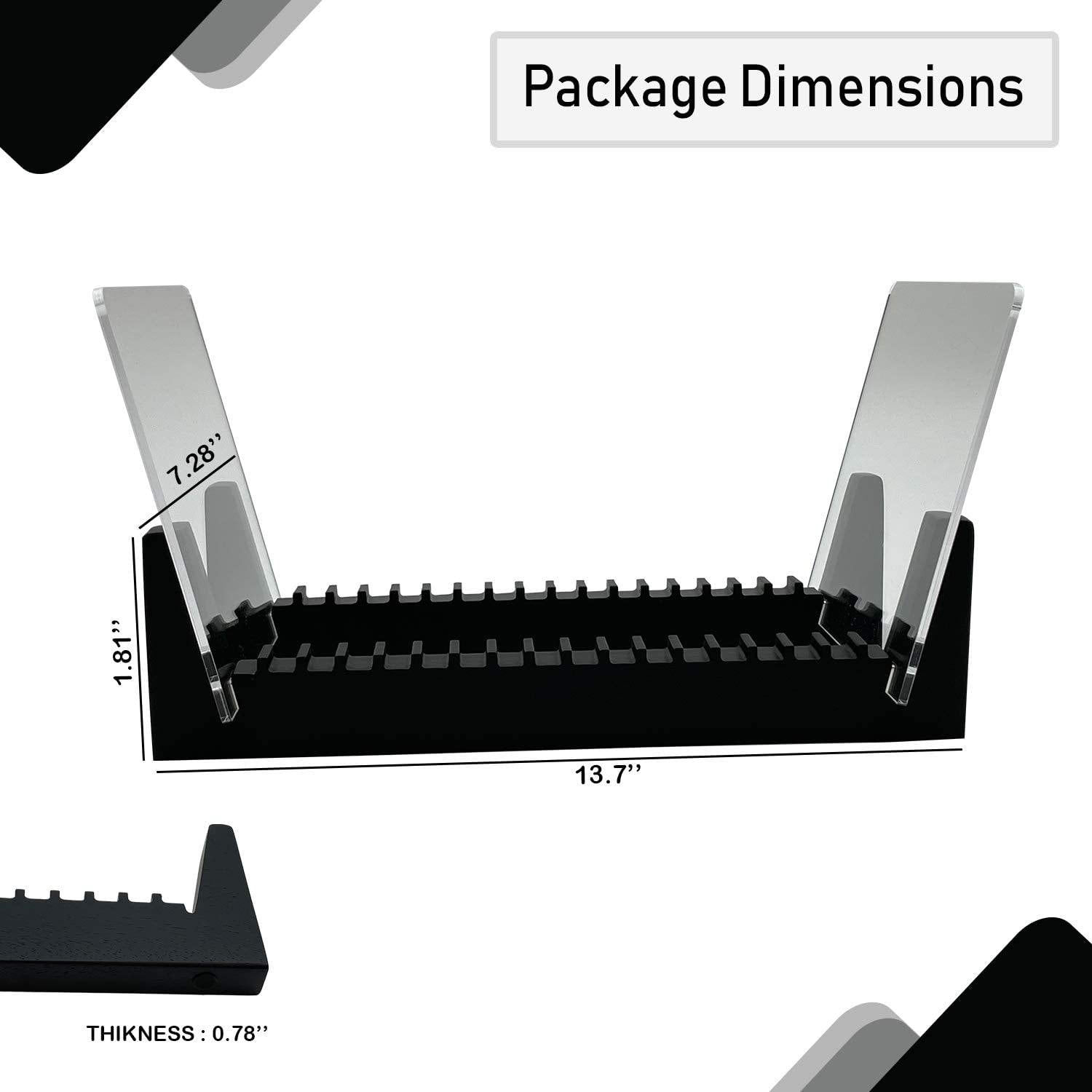 Vinyl Record Storage with Rubber Feet - JOY2ESpree