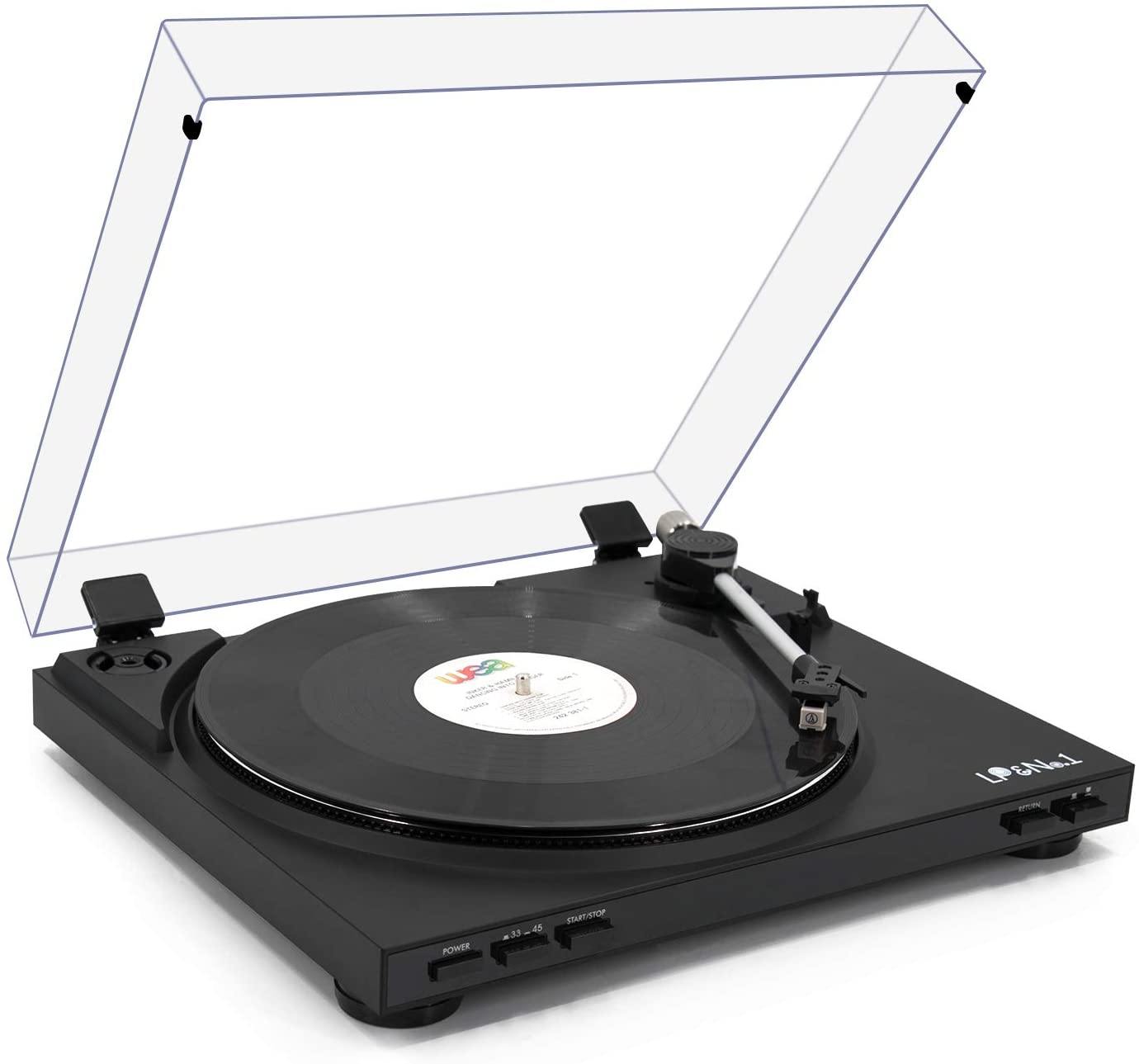 LP&No.1 Bluetooth Record Player with USB Play and Recording - JOY2ESpree