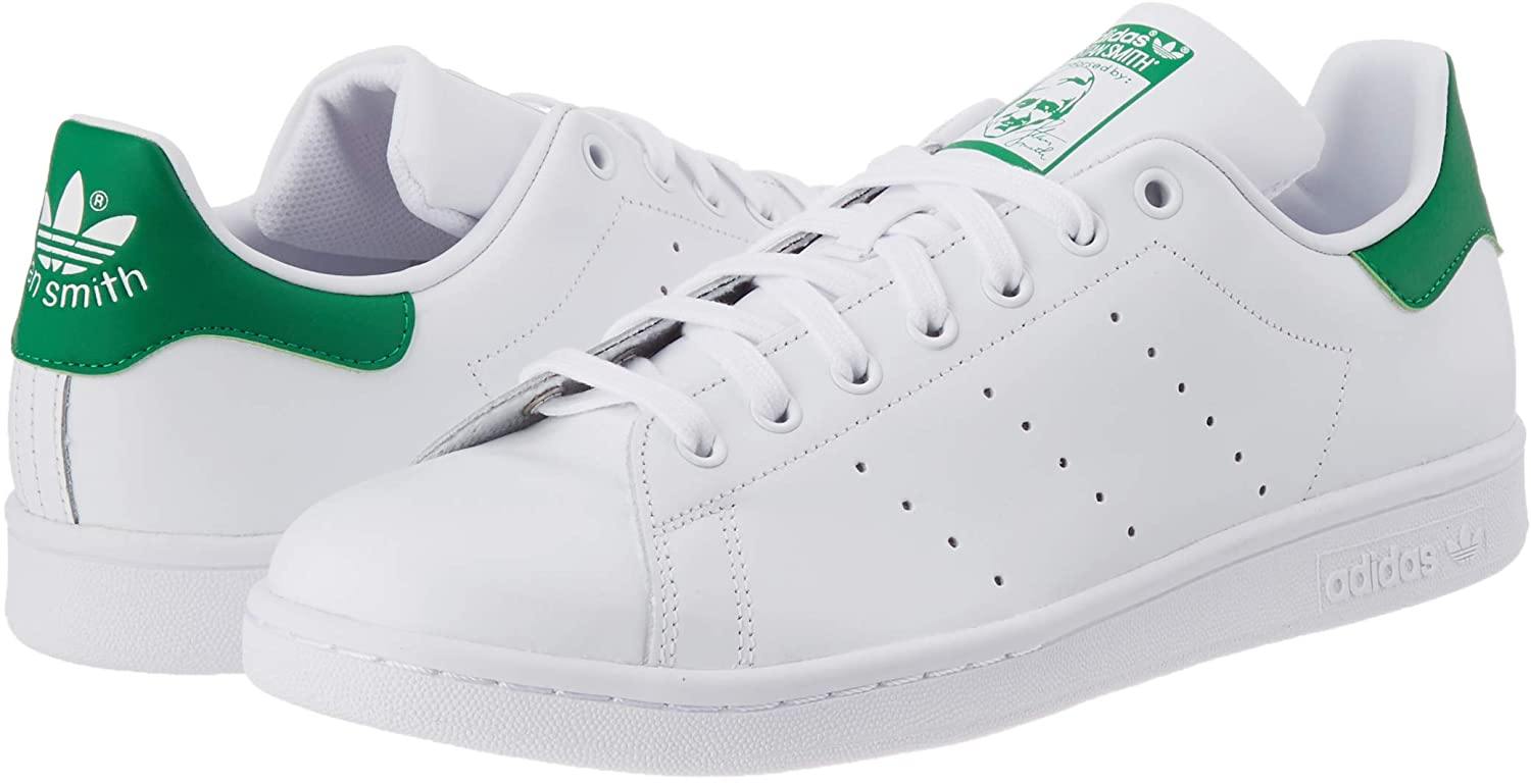 adidas Originals Mens Stan Smith Leather Sneaker