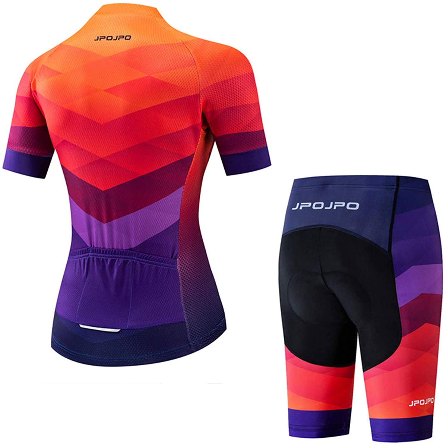 Women's Cycling Clothing Short Sleeve Bike Jersey Sets Bib Shorts Summer Cycling Sets Reflective