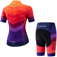 
                        
                          Muat gambar ke penampil Galeri, Women's Cycling Clothing Short Sleeve Bike Jersey Sets Bib Shorts Summer Cycling Sets Reflective
                        
                      
