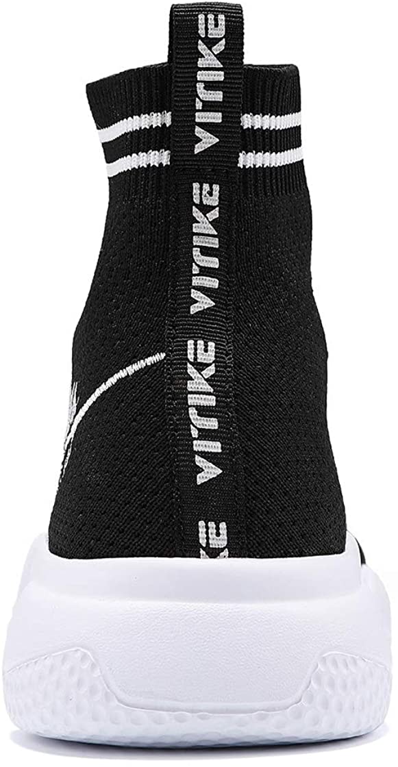 Women's Walking Shoes Running Shoes Socks Platform Fashion Mesh Sneakers Air Cushion Athletic Gym Casual Loafers Dance Hip-hop Shoes