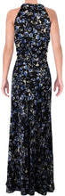 
                        
                          Load image into Gallery viewer, LAUREN RALPH LAUREN Womens Marylynn Metallic Floral Print Evening Dress
                        
                      