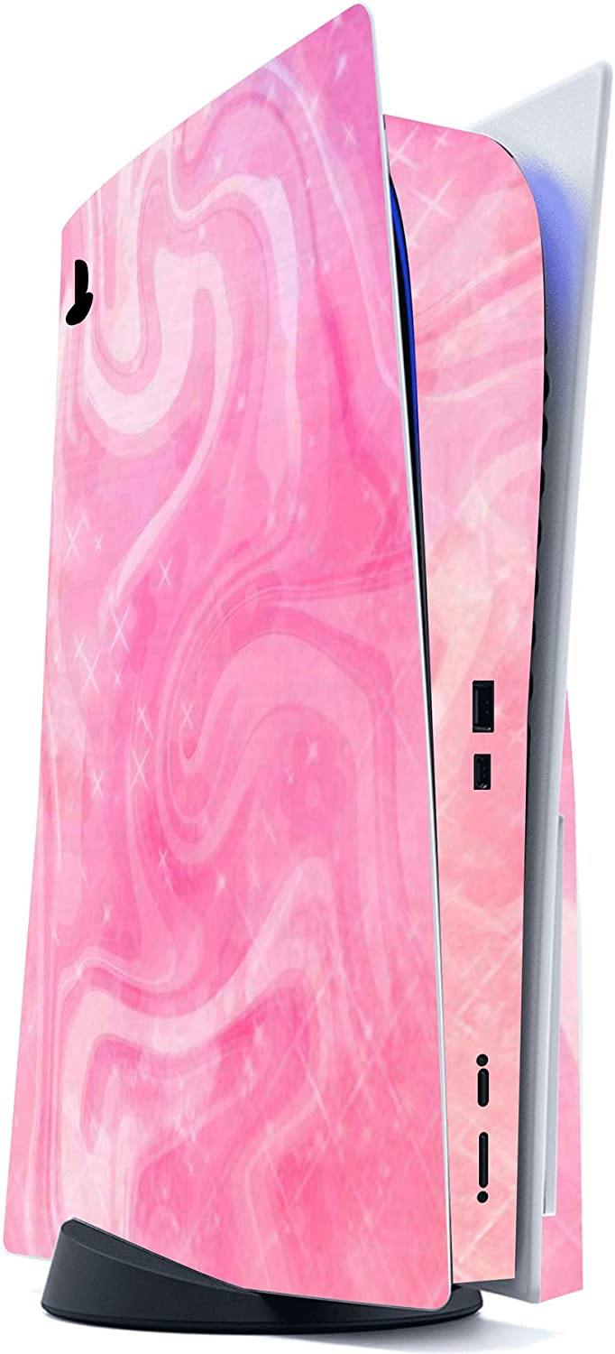 PlayVital Orange Star Universe Full Set Skin Decal for PS5 Console Disk Edition - JOY2ESpree