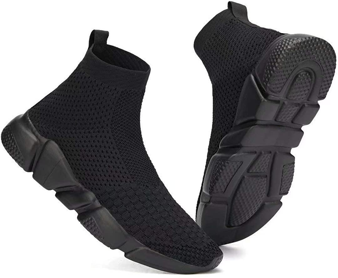 Voxge Men's and Women's Sock Sneakers Lightweight Breathable Athletic Running.