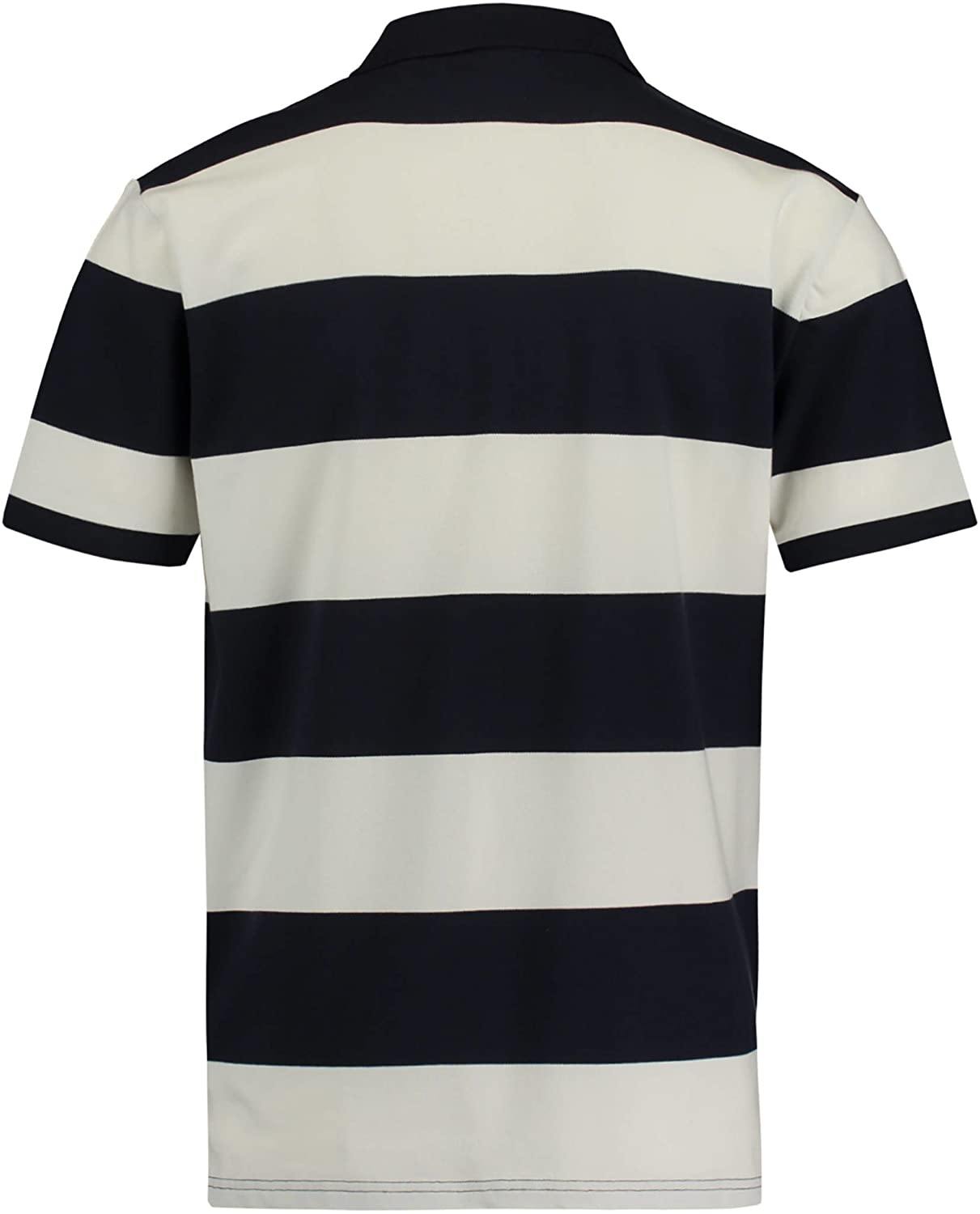 GANT Contrast Collar Barstripe Pique Polo Shirt - JOY2ESpree