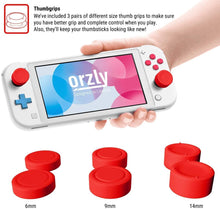 
                        
                          गैलरी व्यूवर में इमेज लोड करें, Orzly Grip Case for Nintendo Switch Lite – Case with Comfort Padded Hand Grips, Kickstand, Pack of Thumb Grips - Turquoise Blue - JOY2ESpree
                        
                      