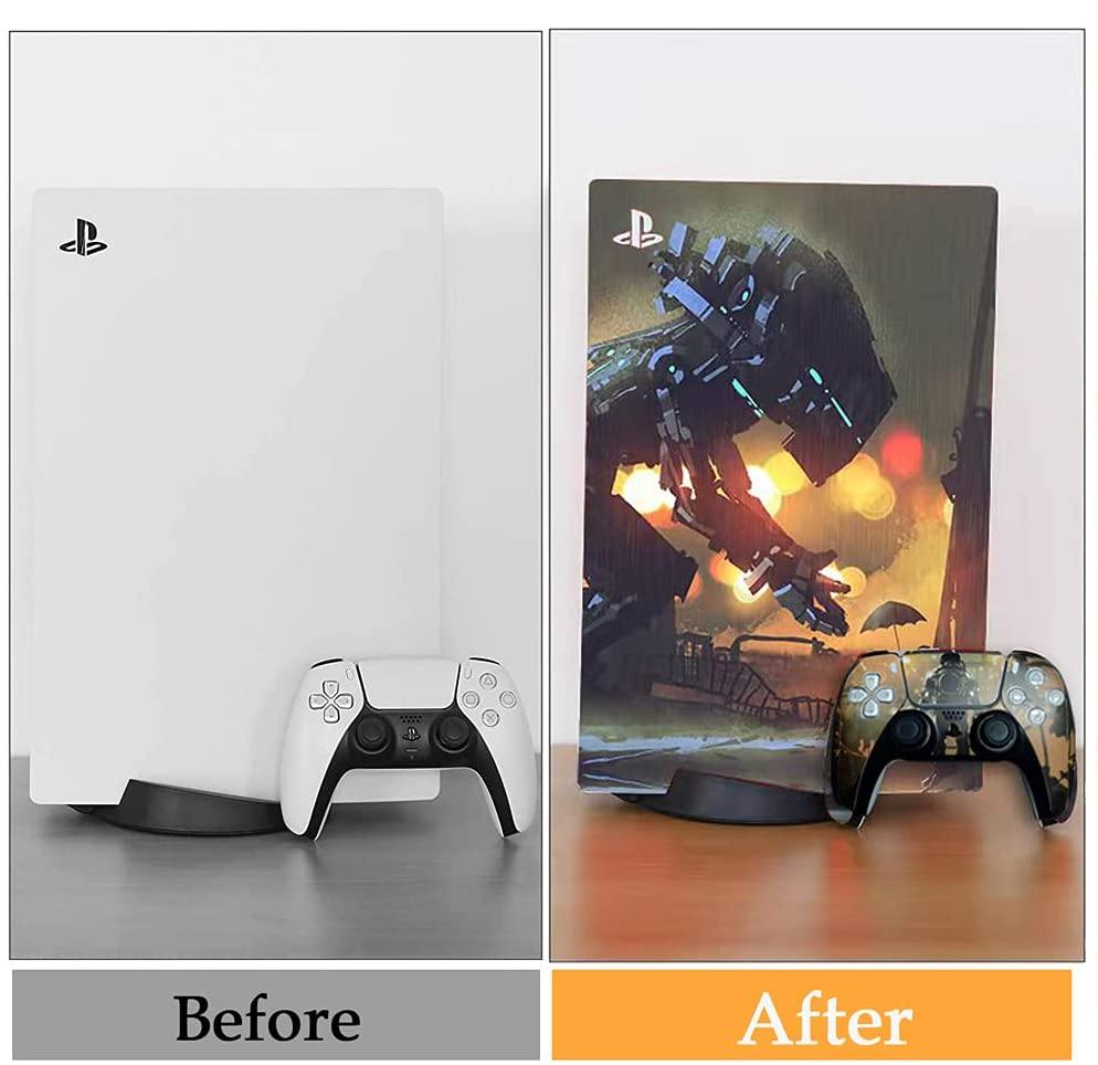 PS5 Skin for Console and Controller, Vinyl Sticker Decal Cover for Playstation 5 - JOY2ESpree