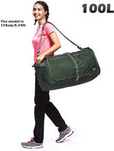 
                        
                          画像をギャラリービューアに読み込む, Gonex 150L Travel Duffel Bag Foldable Extra Large Duffle Bag XL Heavy Duty for Men Women for Luggage Shopping Gray
                        
                      