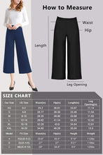 
                        
                          將圖片載入圖庫檢視器 Tsful High Waisted Wide Leg Pants for Women Summer Business Casual Crop Dress Pants Stretch Pull On Capris
                        
                      