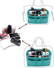 
                        
                          Muat gambar ke penampil Galeri, Felt Fabric Purse Tote Diaper Bag Organizer Insert Bag in Bag with Zipper Inner Pocket For Neverfull Speedy
                        
                      