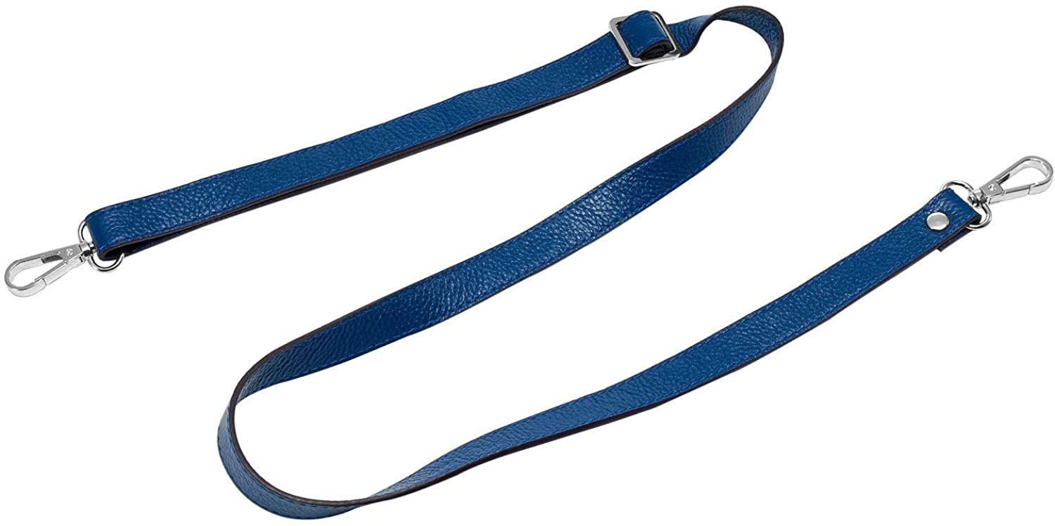 VanEnjoy Full Grain Leather Adjustable Replacement Strap for Crossbody Bag Purse, 26-51"Long 0.71"Wide