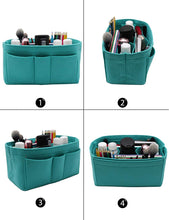 
                        
                          Load image into Gallery viewer, Felt Fabric Purse Tote Diaper Bag Organizer Insert Bag in Bag with Zipper Inner Pocket For Neverfull Speedy
                        
                      