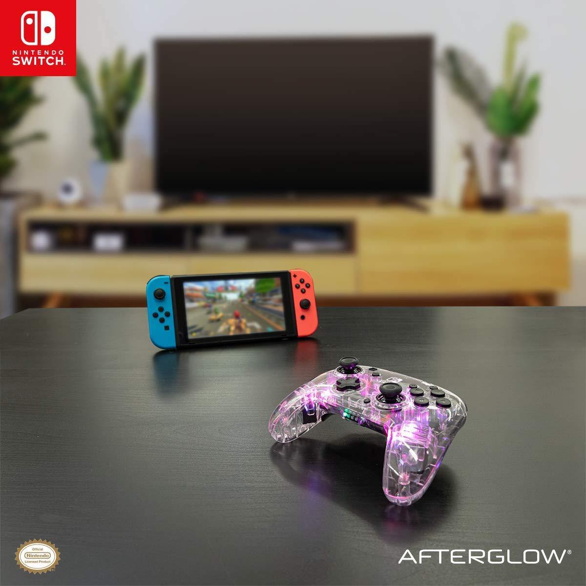Afterglow Prismatic LED Deluxe Wireless Controller: Multicolor - Nintendo Switch - JOY2ESpree