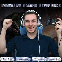 
                        
                          Cargar imagen en el visor de la galería, PS4 Gaming Headset with 7.1 Surround Sound, Xbox One Headset with Noise Canceling Mic &amp; LED Light - JOY2ESpree
                        
                      