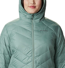 
                        
                          Load image into Gallery viewer, Columbia Womens Heavenly Long Hooded Jacket
                        
                      
