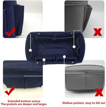 
                        
                          將圖片載入圖庫檢視器 Felt Purse Organizer Insert Bag organizer Multi Pocket Bag in Bag Organizer Shaper
                        
                      