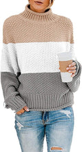 
                        
                          画像をギャラリービューアに読み込む, Saodimallsu Womens Turtleneck Oversized Sweaters Batwing Long Sleeve Pullover Loose Chunky Knit Jumper - JOY2ESpree
                        
                      