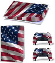 
                        
                          Load image into Gallery viewer, Mmoptop PS5 Skin for Playstation 5 Disc Version Console and Controller Vinyl Cover Skins Wrap - Black Pan-Ther - JOY2ESpree
                        
                      