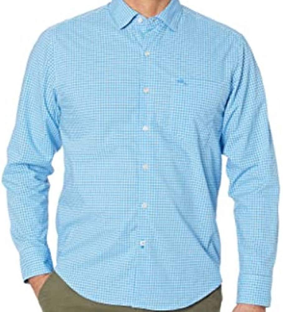 Tommy Bahama Long Sleeve Newport Coast Gingham Grove Island Zone Camp Shirt - JOY2ESpree