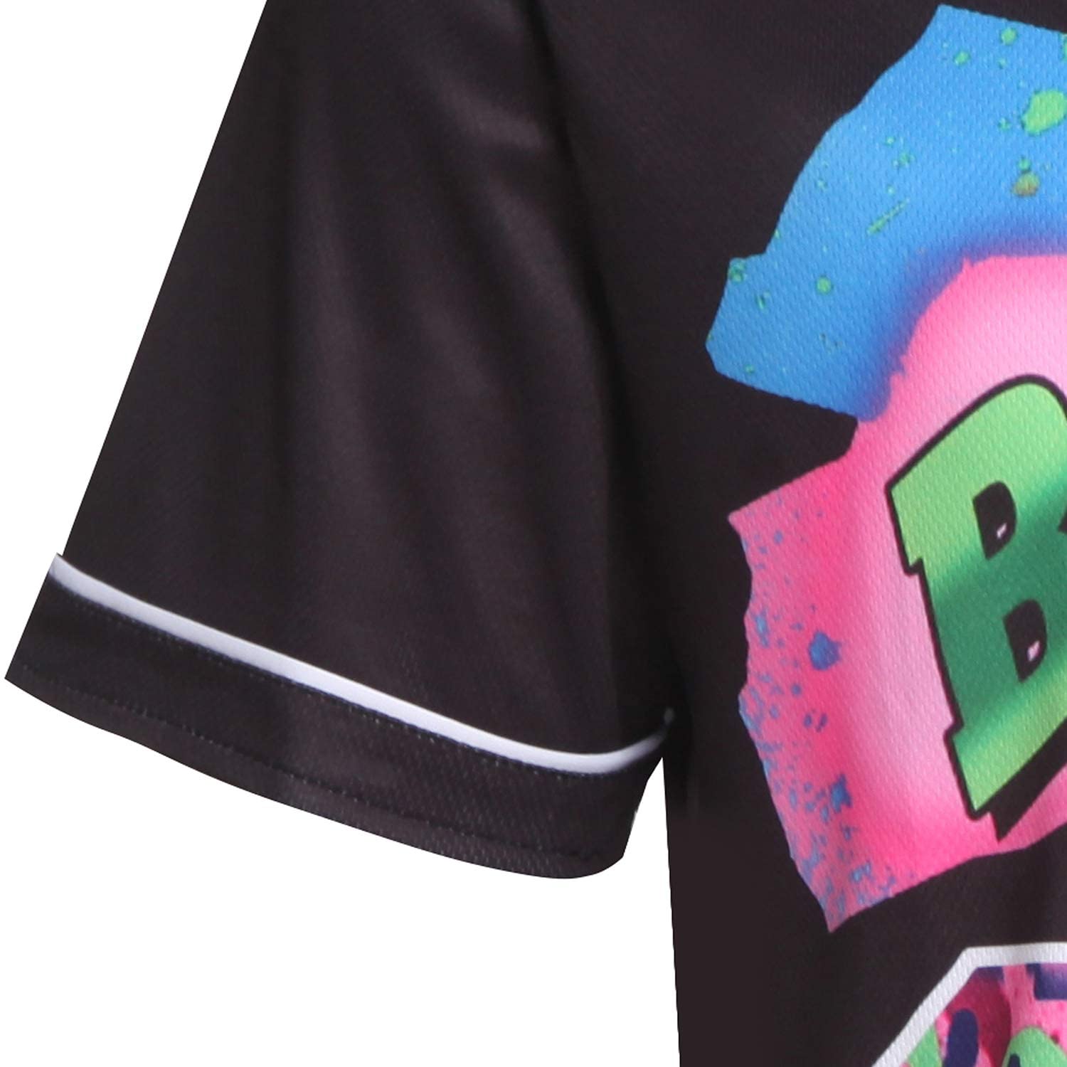 MOLPE 90s Hip Hop Clothing for Men and Women, Unisex Bel Air 23 Baseball Jersey, Mens Printed Urban Shirts for Party