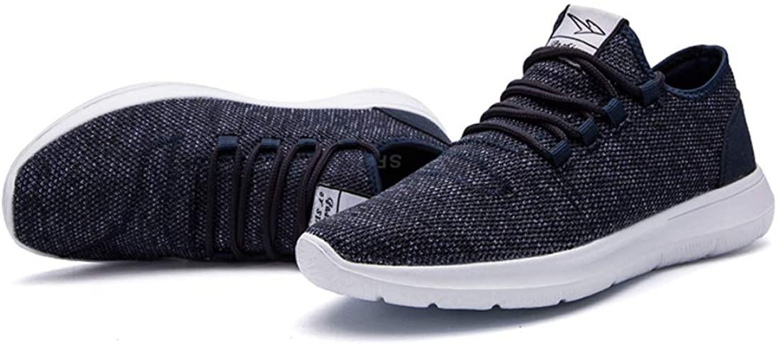 KEEZMZ Men's Running Shoes Fashion Breathable Sneakers Mesh Soft Sole Casual Athletic Lightweight