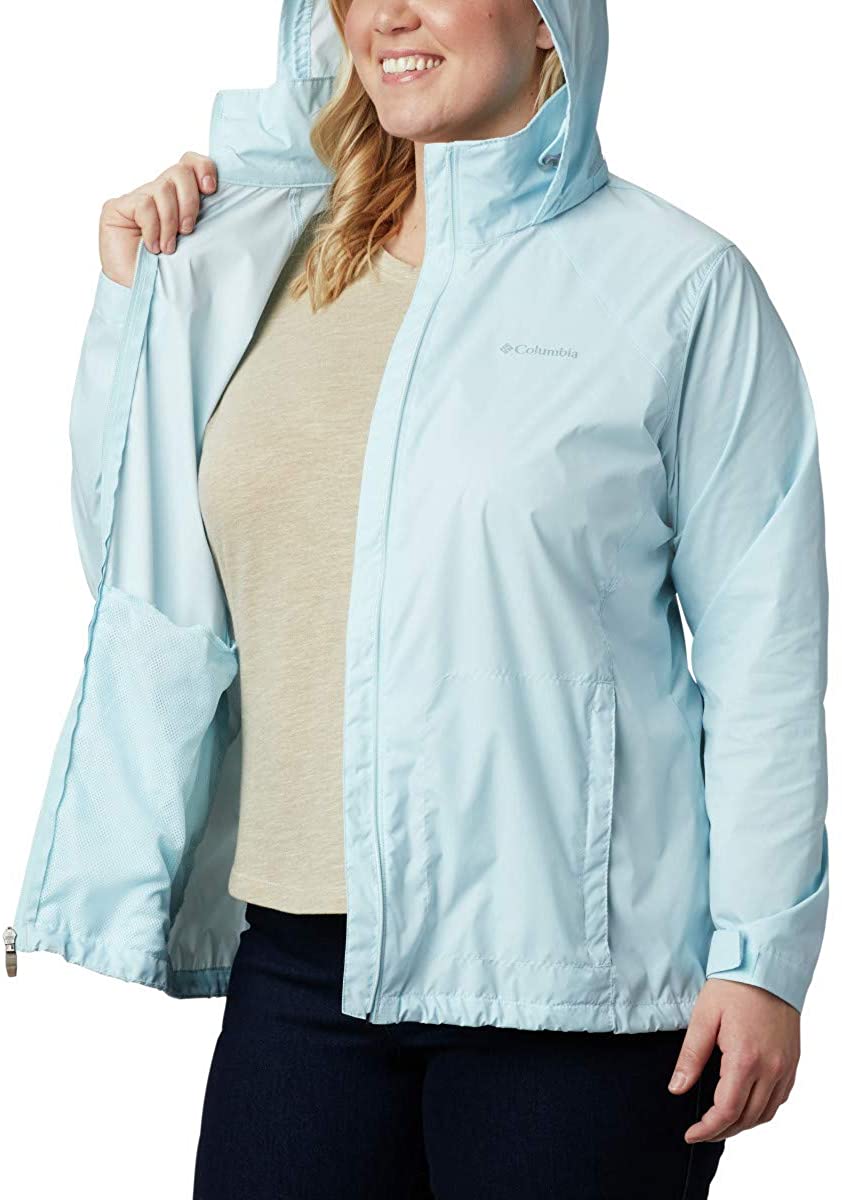 Columbia Women's Switchback Iii Adjustable Waterproof Rain Jacket