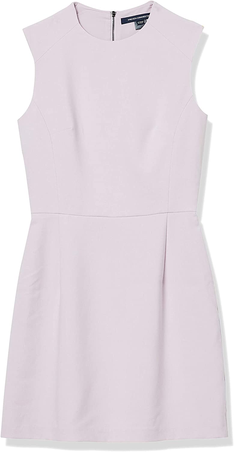 French Connection Women's Whisper Light Stretch Solid Mini Dress