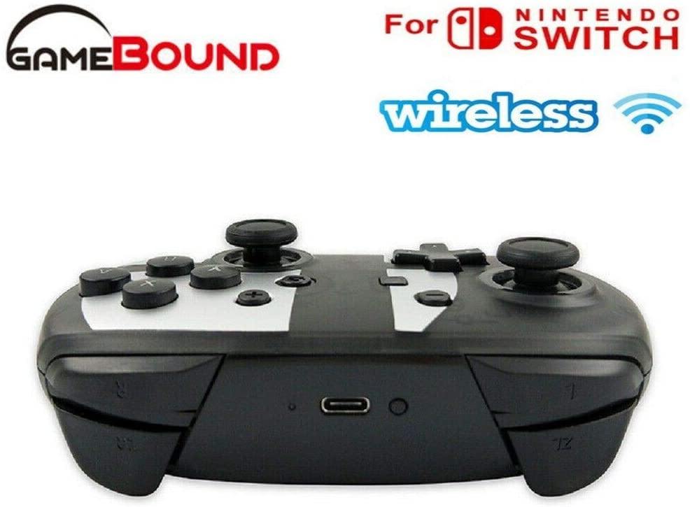 Wireless pro Game Controller 2-Pack for Nintendo Switch by Gamebound (2 Pack Black) - JOY2ESpree