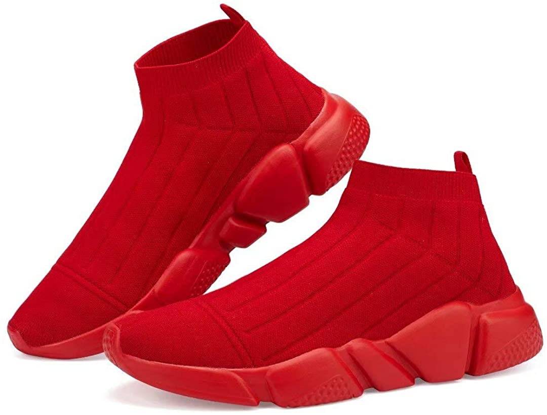 Voxge Men's and Women's Sock Sneakers Lightweight Breathable Athletic Running.