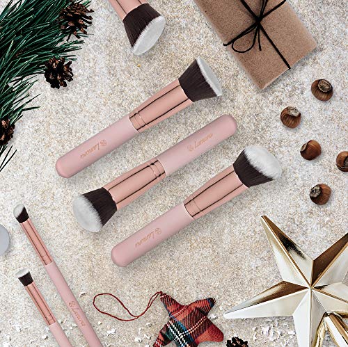 Kabuki Makeup Brush Set - Foundation Powder Blush Concealer Contour Brushes