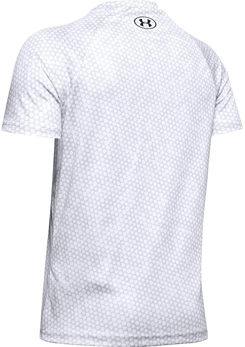 Under Armour Boys' Tech Big Logo Printed Short Sleeve Gym T-Shirt