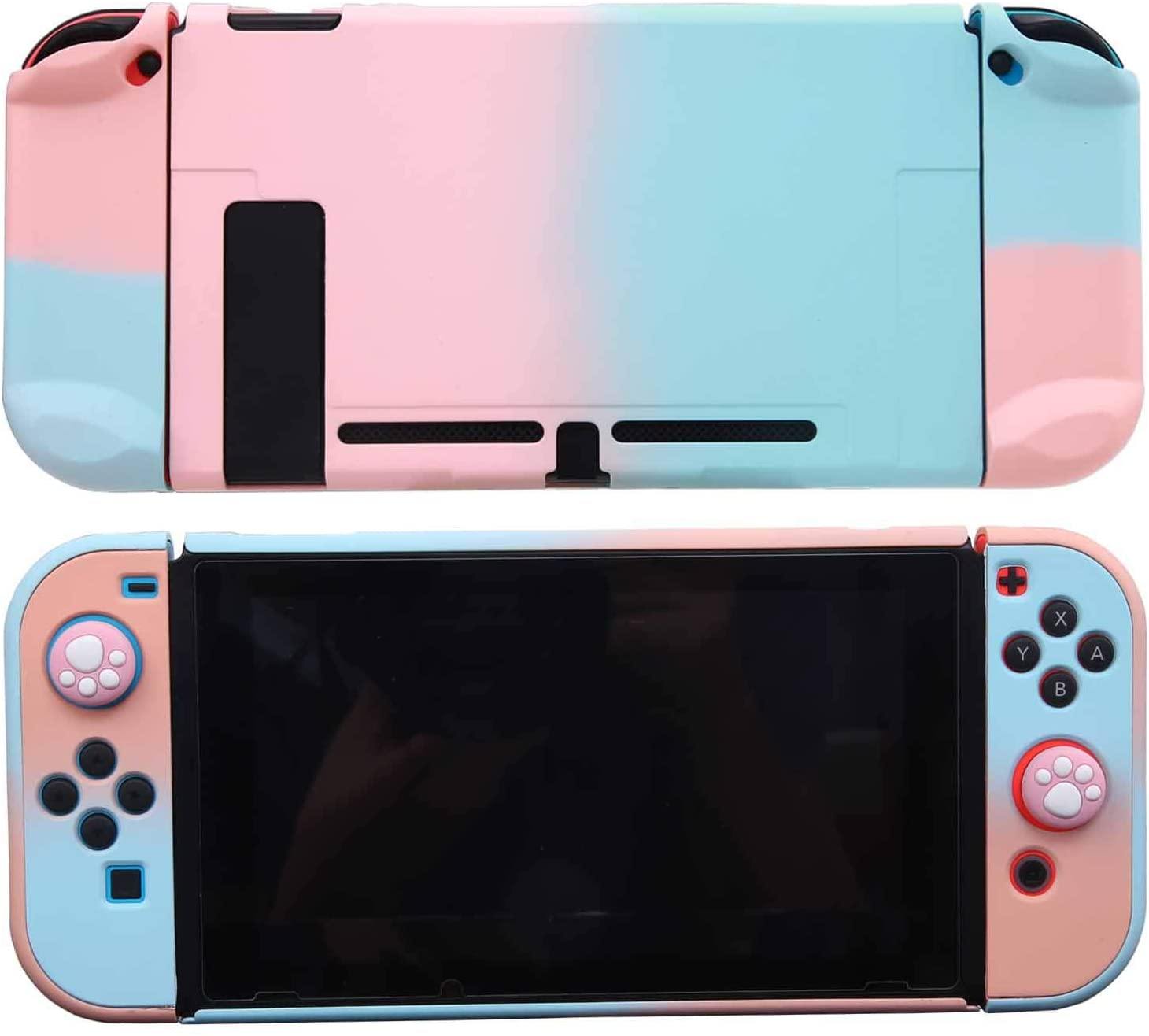 Dockable Case for Nintendo Switch - COMCOOL 3 in 1 Protective Cover Case for Nintendo Switch and Joy-Con Controller - JOY2ESpree
