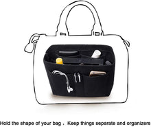 
                        
                          將圖片載入圖庫檢視器 Purse Bag Organizer Insert with Lots of Different Size Spaces Divider Shaper for Speedy Shoulder Hobo Bag Keep Stuff Organized
                        
                      