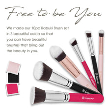 
                        
                          Muat gambar ke penampil Galeri, Kabuki Makeup Brush Set - Foundation Powder Blush Concealer Contour Brushes
                        
                      