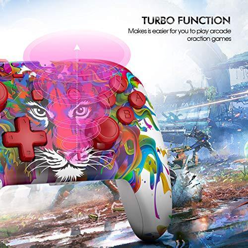 Wireless Gaming Controller for Nintendo Switch, Gamepad with Dual Vibration and Six Axis, Controller for Switch, Switch Lite, Windows XP/10/7/8/8.1 - JOY2ESpree