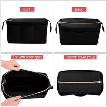 
                        
                          画像をギャラリービューアに読み込む, Purse Organizer Insert, Bag Organizer with NEW Detachable Zipper cover, fits Speedy Neverful, St Lious, Tote, 5 Size
                        
                      
