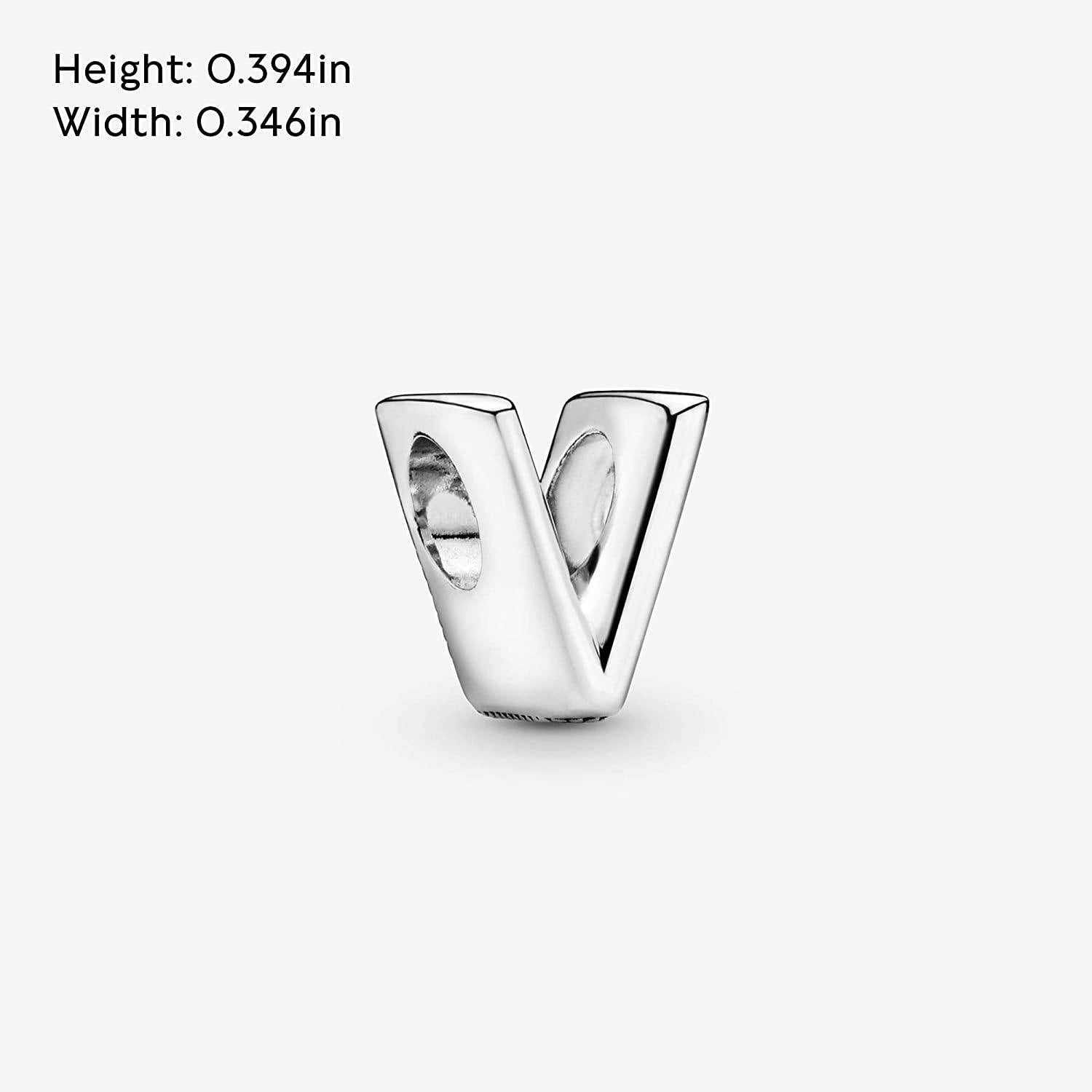 PANDORA Letter 925 Sterling Silver Charm - JOY2ESpree