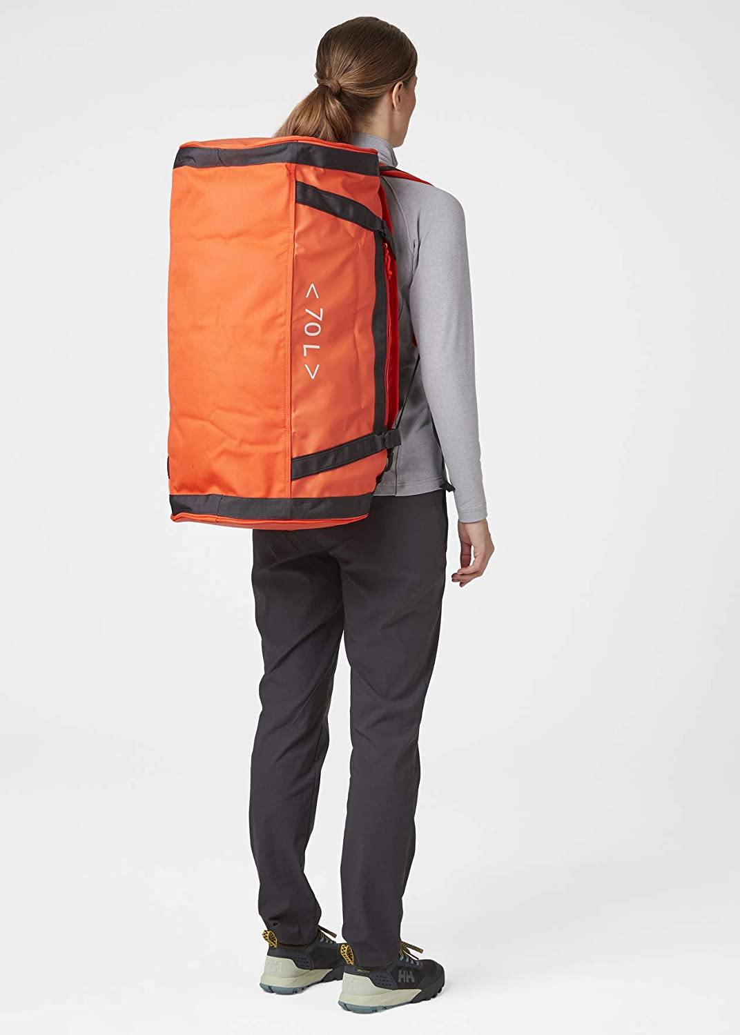 Helly-Hansen Unisex Hh Duffel 2 Packable Bag with Optional Backpack Straps - JOY2ESpree