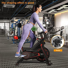 
                        
                          गैलरी व्यूवर में इमेज लोड करें, Exercise Bike Stationary Indoor Cycling Bike-HAUSBELL Sturdy Super Quiet Spin Bike . - JOY2ESpree
                        
                      
